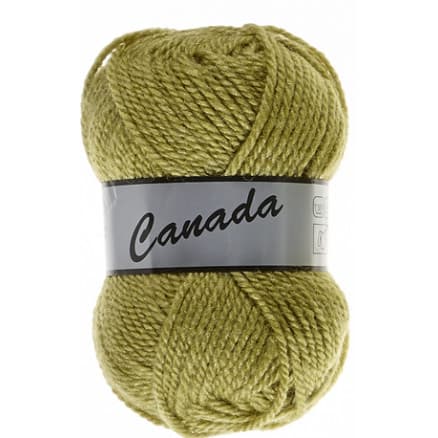Lammy Canada Garn Unicolor 271 Mörk Limegrön