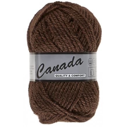 Lammy Canada Garn Unicolor 048 Brun