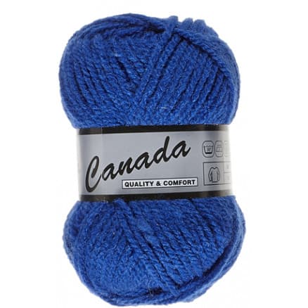 Lammy Canada Garn Unicolor 040 Kungsblå
