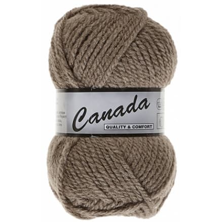 Lammy Canada Garn Unicolor 027 Ljusbrun