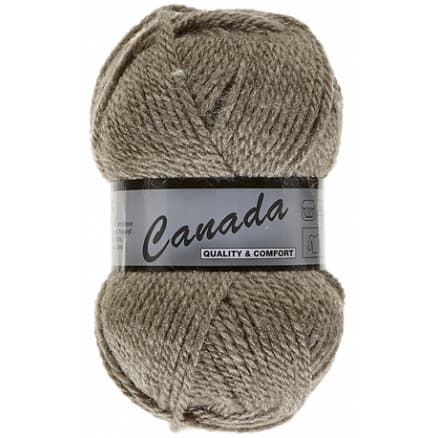 Lammy Canada Garn Unicolor 026 Mörk Beige