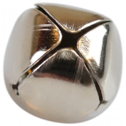 Bjällra / Skallra Silver 15mm - 10 st