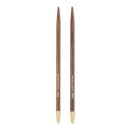 Pony Perfect Ändstickor Trä 14cm 5,00mm US8