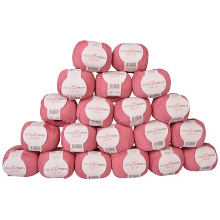 Infinity Hearts Rose 8/4 Garnpaket Unicolor 29 Gammelrosa - 20 st