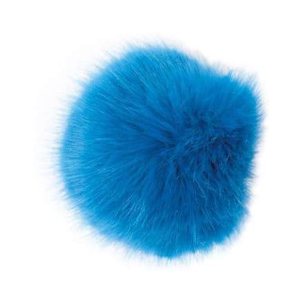 Rico Pompom Tofs Akryl Blå 10 cm