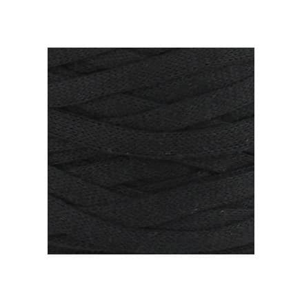 Hoooked Ribbon XL Trikågarn Unicolor 26 Svart