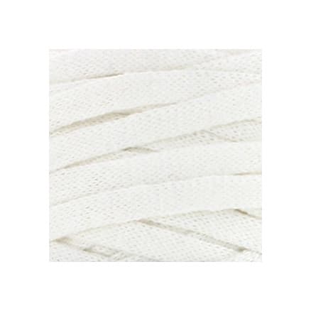 Hoooked Ribbon XL Trikågarn Unicolor 28 Vit/Pärlvit