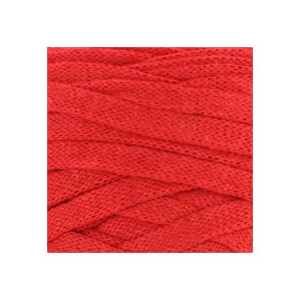 Hoooked Ribbon XL Trikågarn Unicolor 34 Röd