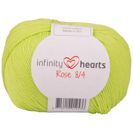 Infinity Hearts Rose 8/4 Garn Unicolor 145 Limegrön