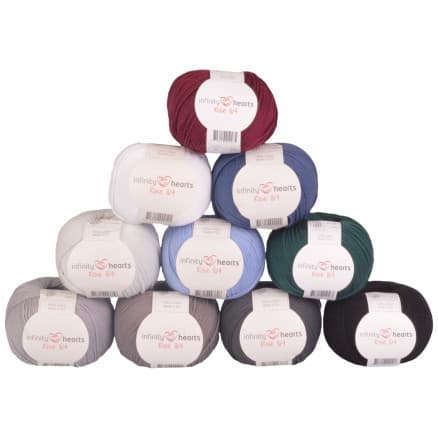 Infinity Hearts Rose 8/4 Garnpaket 13 Vinter - 10 st