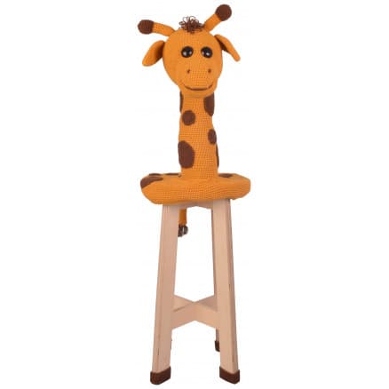 Giraff-pall från Rito Krea - Pall-överdrag Virkmönster