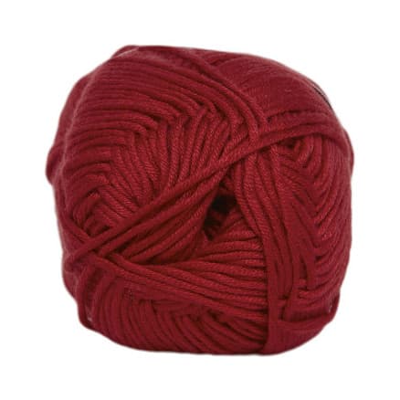 Hjertegarn Blend Bamboo Garn Unicolor 4501 Röd