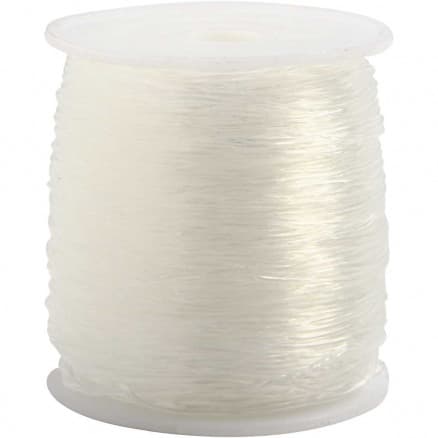 Elastiskt Snöre, tjocklek 0,8 mm, 100 m