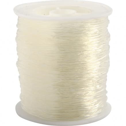 Elastiskt Snöre, tjocklek 1 mm, 50 m