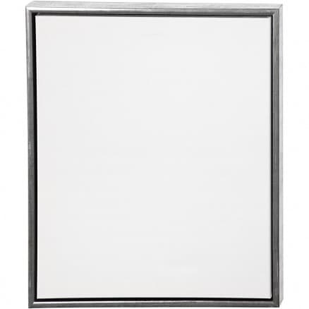 ArtistLine Canvas med Ram Vit/Antik Silver 50x60cm/54x64x3cm