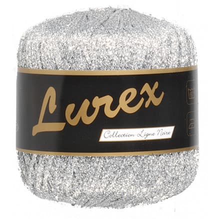 Lammy Lurex Garn 01 Silver
