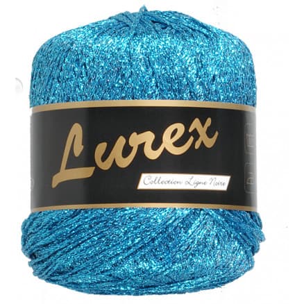 Lammy Lurex Garn 05 Turkos