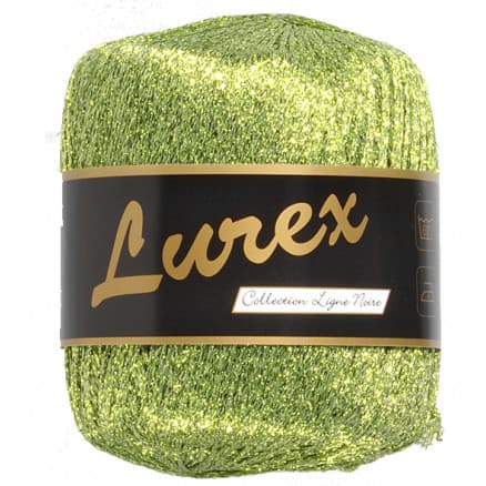Lammy Lurex Garn 07 Ljusgrön
