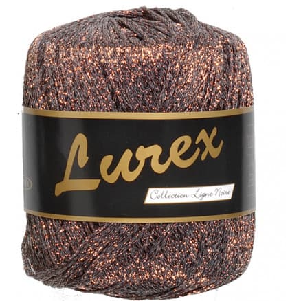 Lammy Lurex Garn 15 Ljusbrun