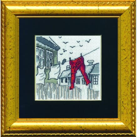 Permin Broderikit Tvätt 11x11cm