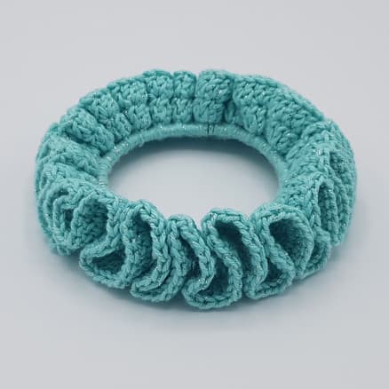 Ida's Scrunchie af Rito Krea - Scrunchie virkmönster - 3 stk.
