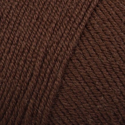Infinity Hearts Baby Merino Garn Unicolor 33 Mörkbrun