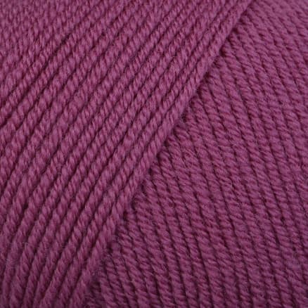 Infinity Hearts Baby Merino Garn Unicolor 38 Mörklila