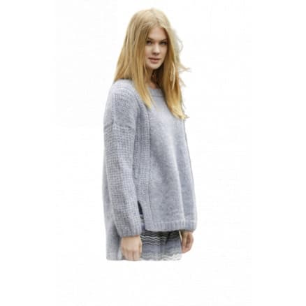 Sigrid by DROPS Design - Tröja Stick-mönster strl. S - XXXL