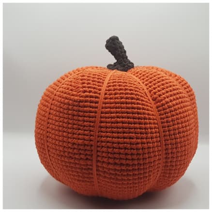 Halloweenpumpa av Rito Krea - Pumpa virkmönster