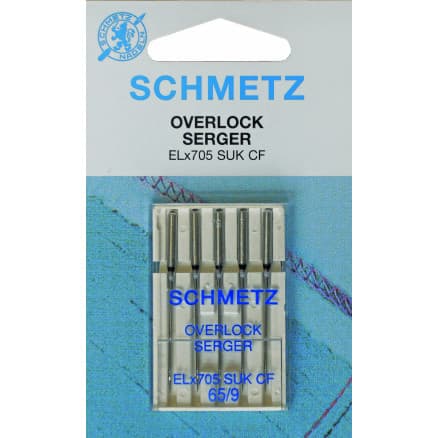 Â Schmetz Overlock Maskinnål ELx705 SUK CF Str. 80-90 - 5 st