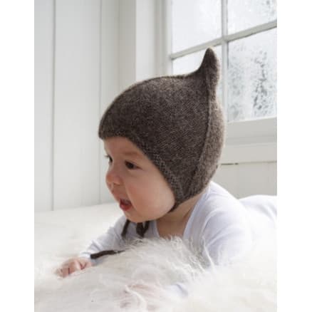 Alladin by DROPS Design - Hjälmmössa Stick-mönster strl. 1/3 mdr - 3/4 år