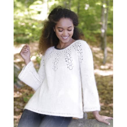 Nineveh Jumper by DROPS Design - Tröja Stickmönster strl. S - XXXL