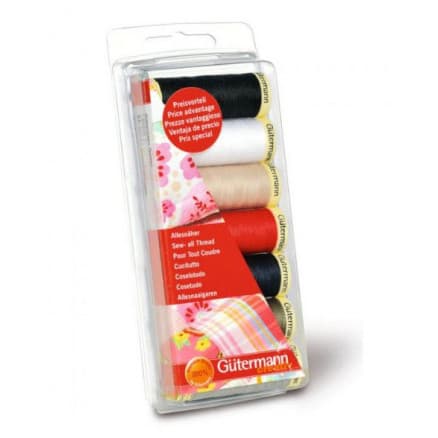 Gütermann Trådset Polyester 100 meter - 7 st