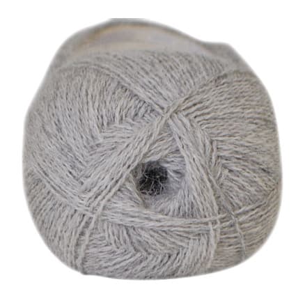 Â Hjertegarn Alpaca 400 Garn Färg 434 Ljusgrå
