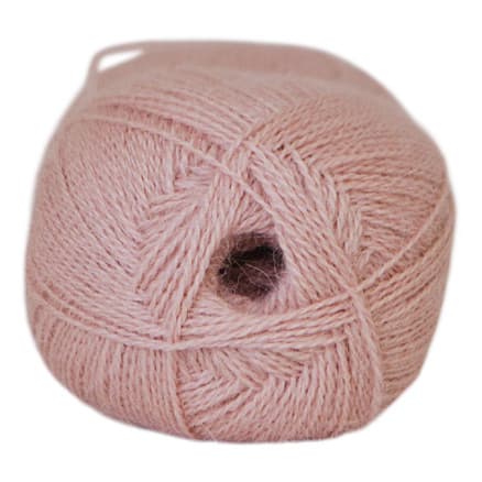 Â Hjertegarn Alpaca 400 Garn Färg 6995 Rosa