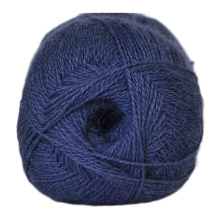 Â Hjertegarn Alpaca 400 Garn Färg 2163 Jeansblå