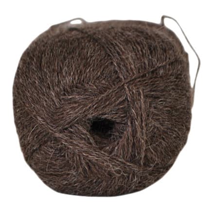 Â Hjertegarn Alpaca 400 Garn Färg 211 Brun