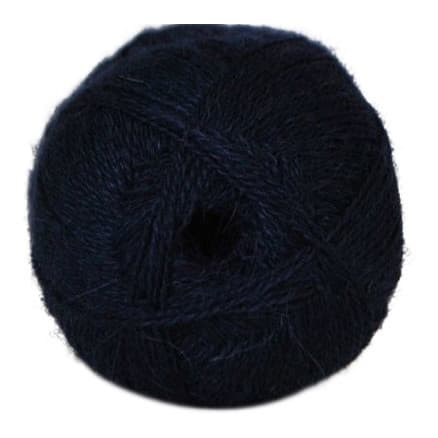 Â Hjertegarn Alpaca 400 Garn Färg 1660 Mörkblå