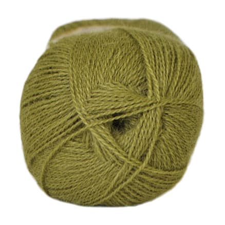 Â Hjertegarn Alpaca 400 Garn Färg 1265 Ljusgrön