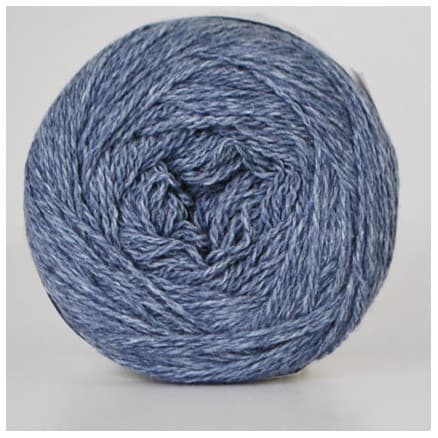 Â Hjertegarn Organic 350 Garn Färg 4022 Ljus Jeansblå