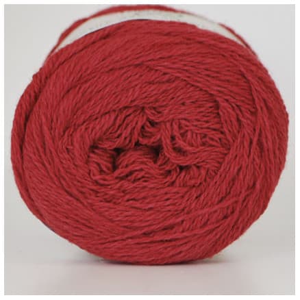 Â Hjertegarn Organic 350 Garn Färg 4091 Röd