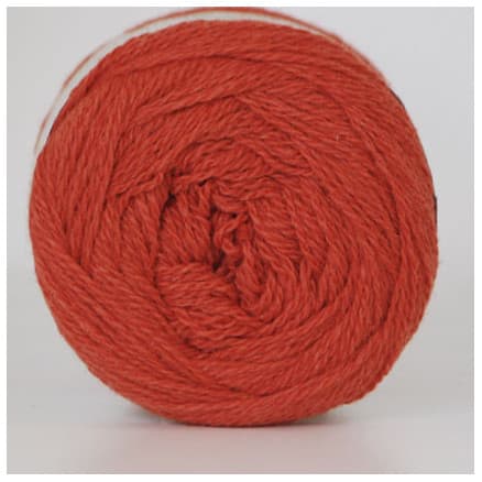 Â Hjertegarn Organic 350 Garn Färg 4098 Mörk Orange