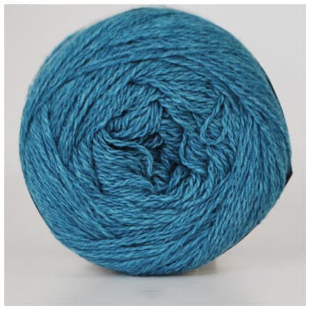 Â Hjertegarn Organic 350 Garn Färg 4079 Mörk Turkos
