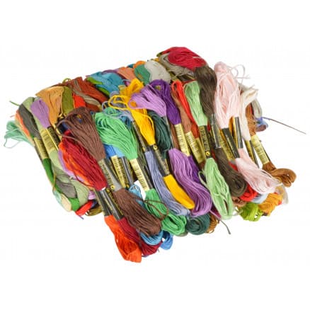 Infinity Hearts Broderigarn/Broderitråd Ass. färger - 200 st
