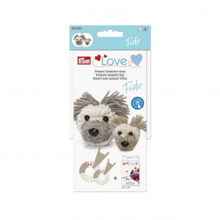 Prym Love Pompon Maker Hunden Fido - 2 storlekar