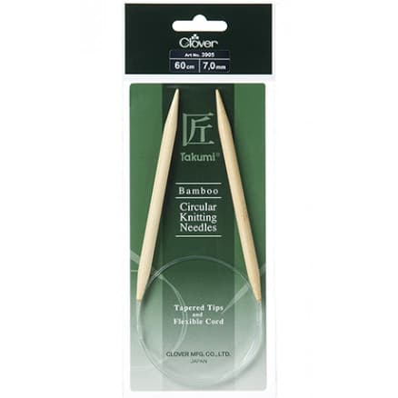 Clover Takumi Rundstickor Bambu 60cm 7.00mm