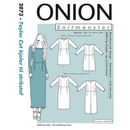 ONION Snittmönster 2073 Taylor Cut Klänning Str. XS-XL