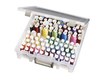 ArtBin Box till trådrullar / Trådförvaring till sytråd 108 spolar 36x38x9 cm