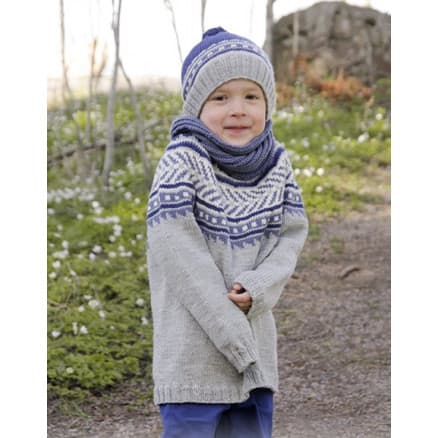 Little Adventure by DROPS Design - Tröja Stick-mönster strl. 3/4 - 11/12 år