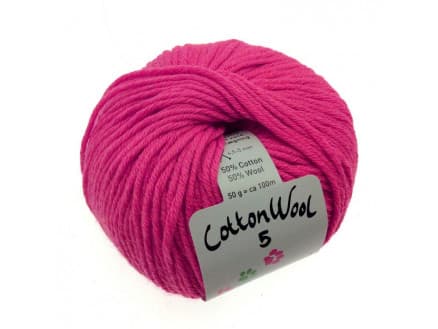 Gepard Garn CottonWool 5 Unicolor 430 Dov Rosa